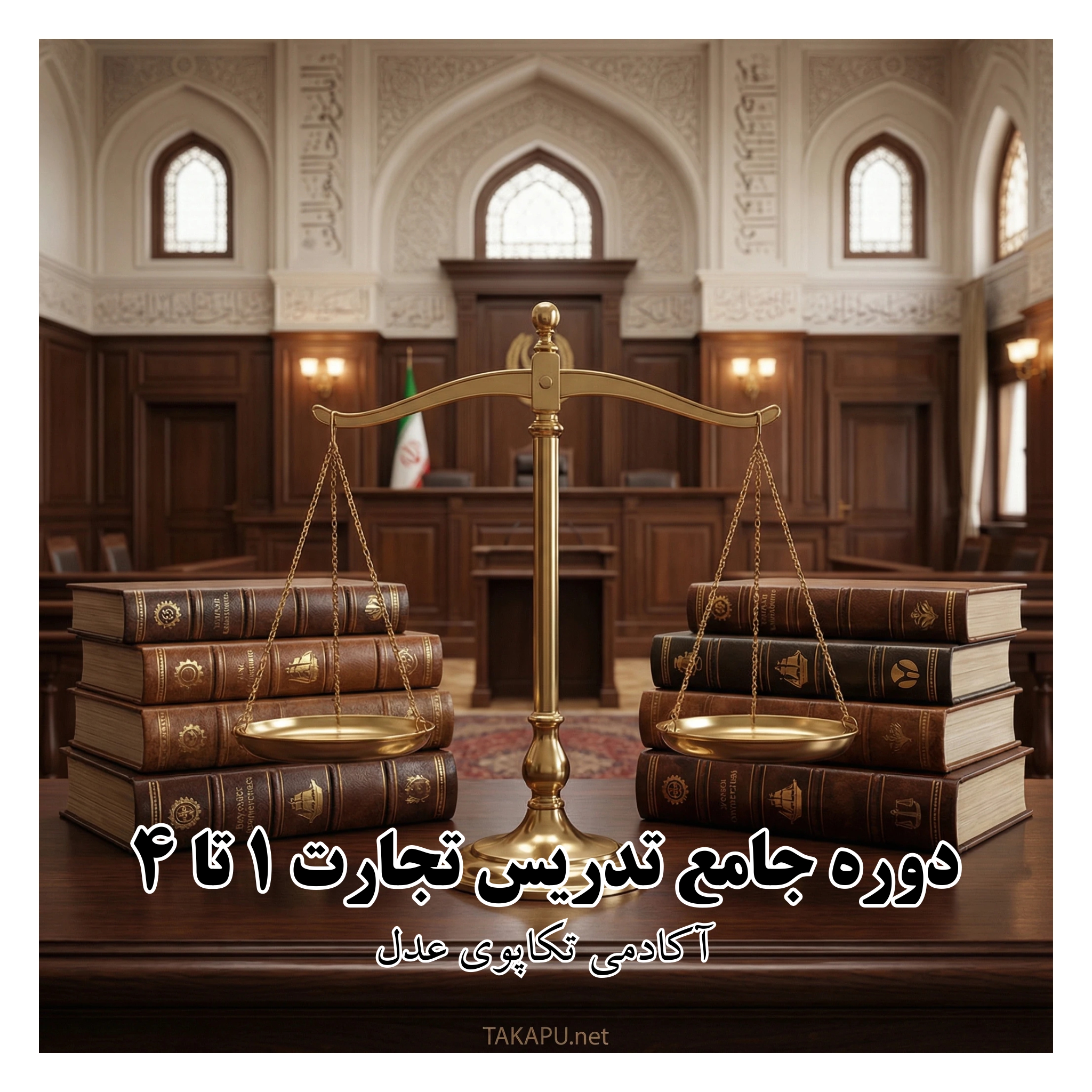 دوره جامع تدریس حقوق تجارت ۱ تا ۴ - آکادمی تکاپوی عدل - عمادالدین ناصحی